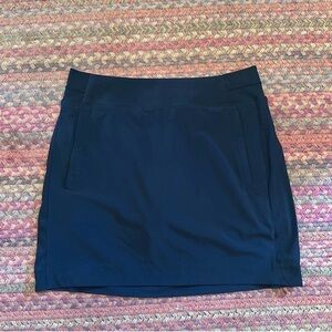 Black athletic skort skirt